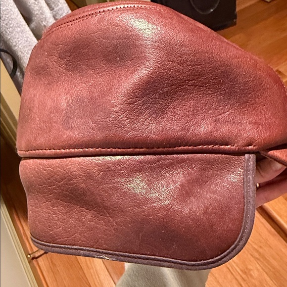 rag & bone womens leather & shearling pilot cap - Picture 9 of 10